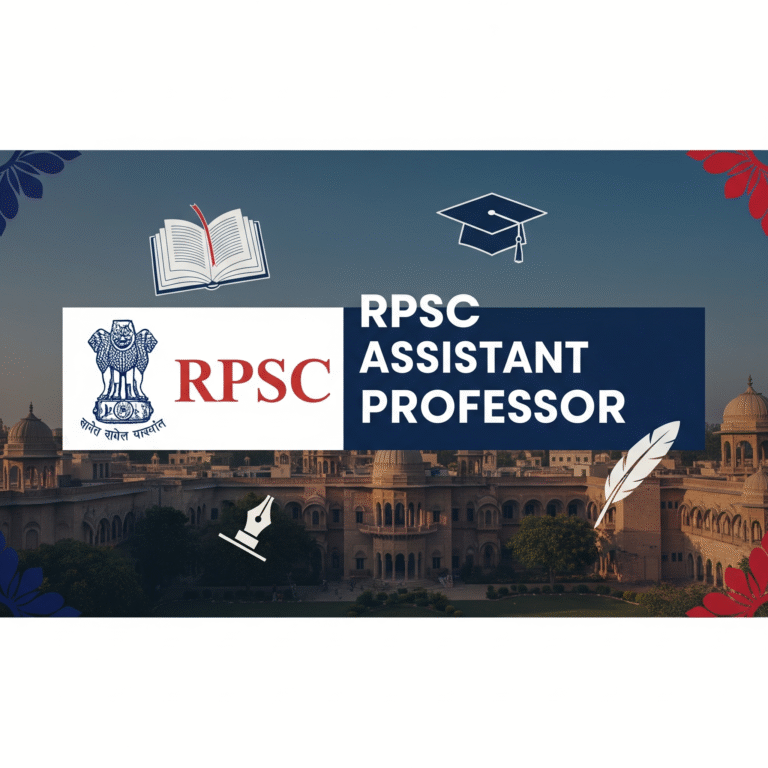Your Path to Academia: Acing the RPSC Assistant Professor Exam with Aalokan Academy